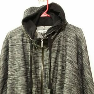 EUC Roxy Batwing Cropped Hoodie Jacket XL